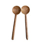 Mango Wood Serving Spoons (Set of 2)